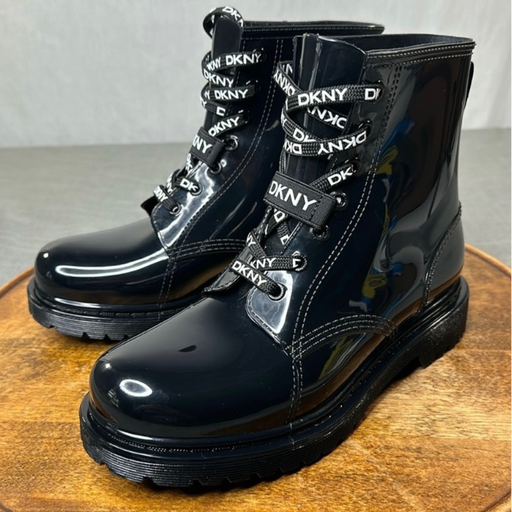 DKNY Tilly Combat Rain Boots